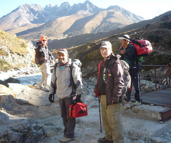 On Everest Trail