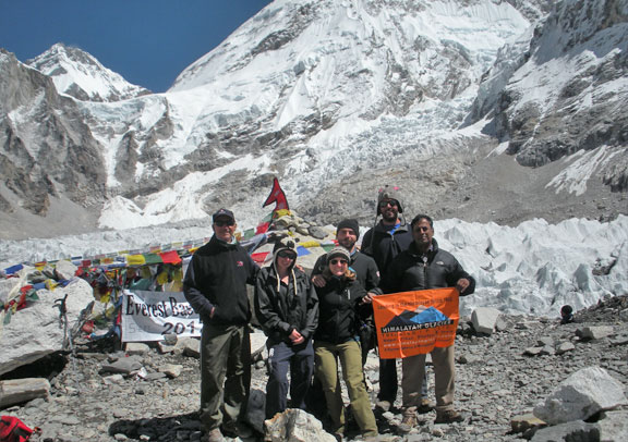 At Everest Base Camp Trek