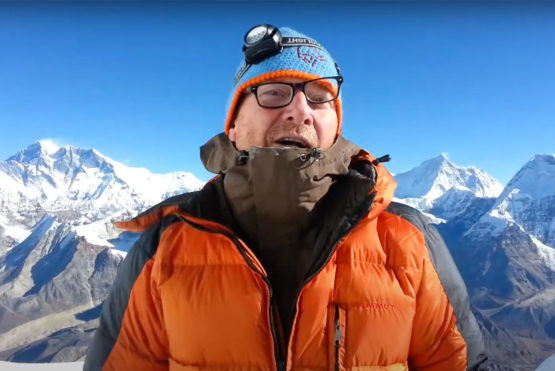Lennart's Review about Mera Peak Climbing Himalayan Glacier Client - lennart successfully summit top of mera peak