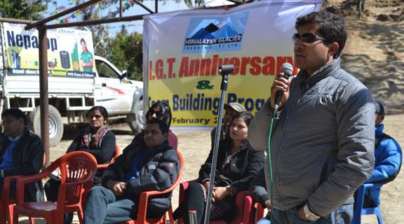 Himalayan Glacier Celebrates 20th Anniversary Mr. Sagar Pandey, President and Founder