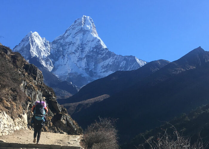 Hiking in Himalayas