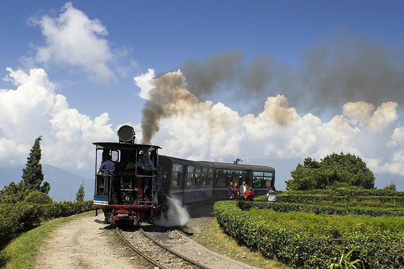 Famous Toy Train in Darjeeling