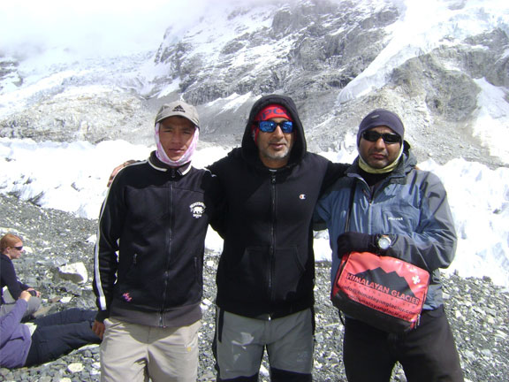Experience of lifetime- EBC Trek Review Imran Amjad with Guide and Porter