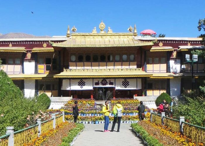 Norbulinka, the summer palace of the Dalai Lama
