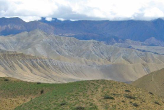 Upper Mustang Forbidden Kingdom Of Nepal Lanscape view at Upper Mustang