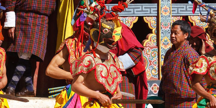 Mask Dance in Bhutan
