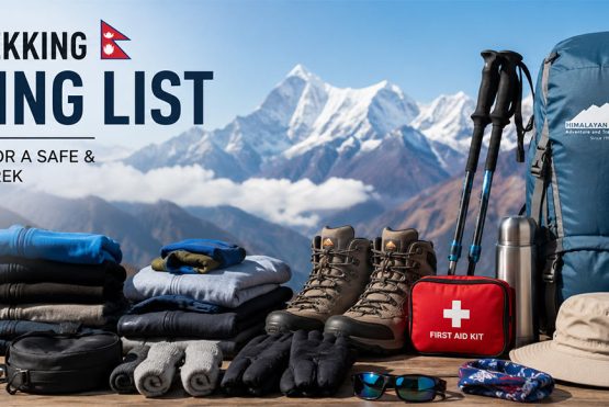 Nepal Trekking Packing List: What to Pack for Every Season and Altitude Nepal Trekking Packing List
