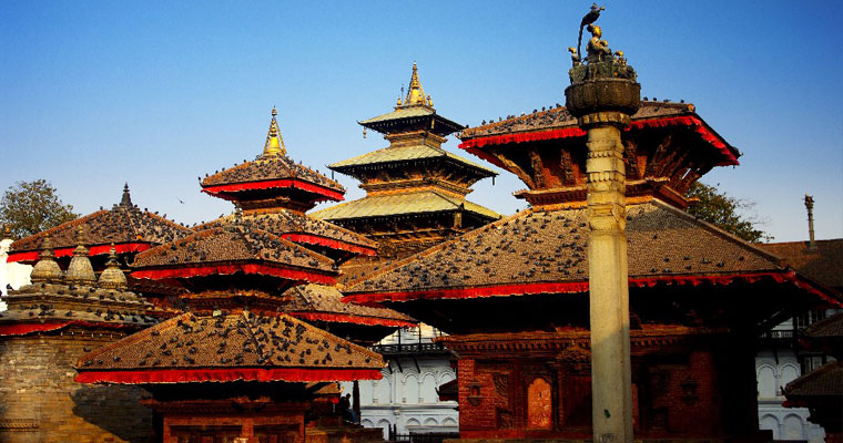 Temple at Kathmandu Durbar Square