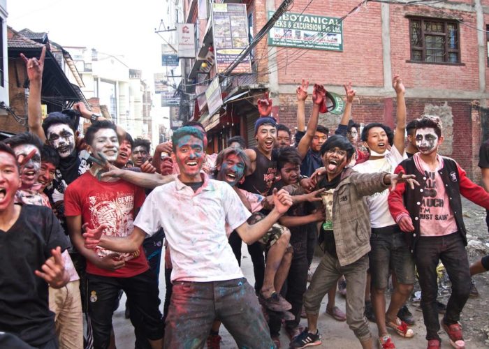 Celebrating Holi