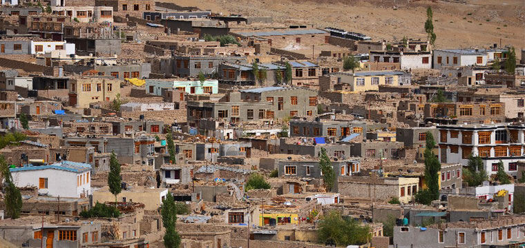 Old town in Leh