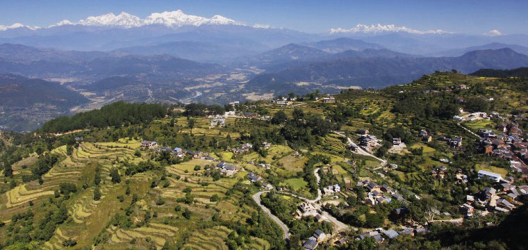 View of Bandipur Village