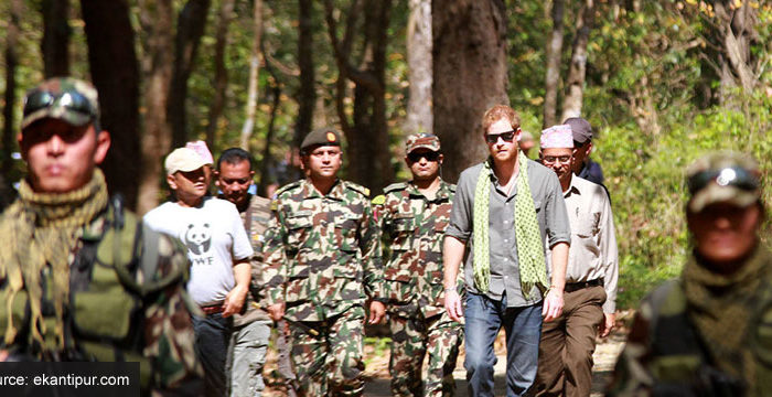 Prince Harry in Nepal
