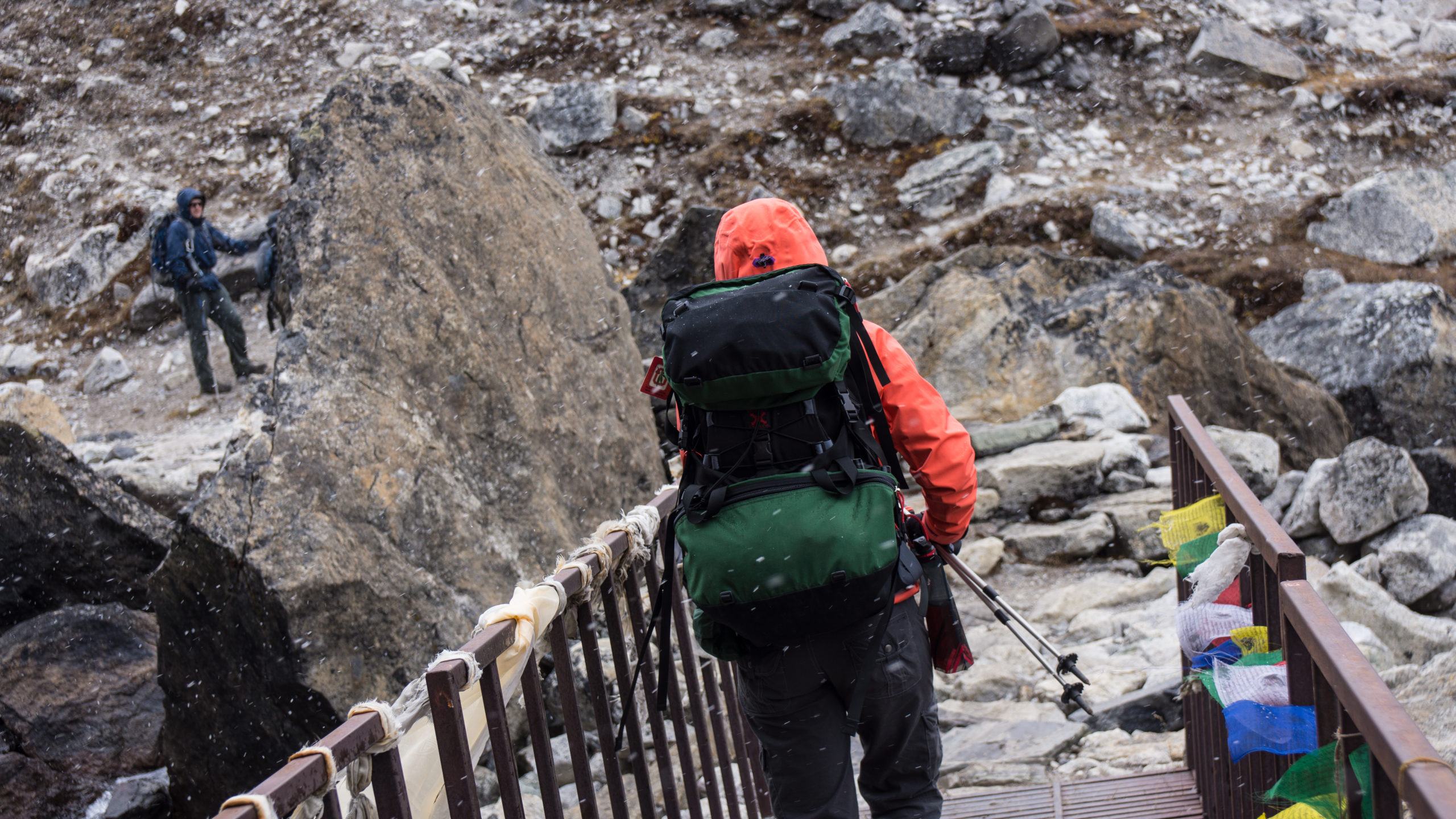 What to expect while Trekking to Everest Base Camp Crossing Bridge