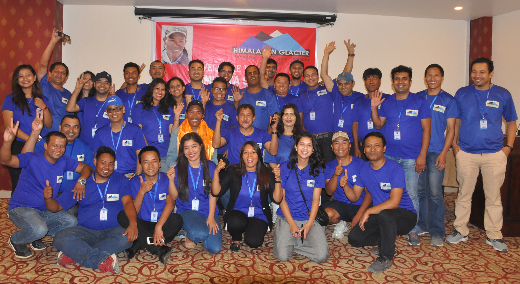 Himalayan Glacier Operation Team In Asia.