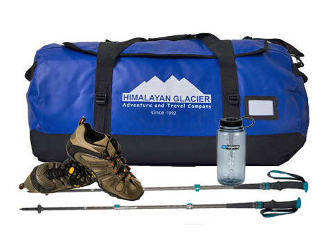 everest base camp packing list - duffel bag