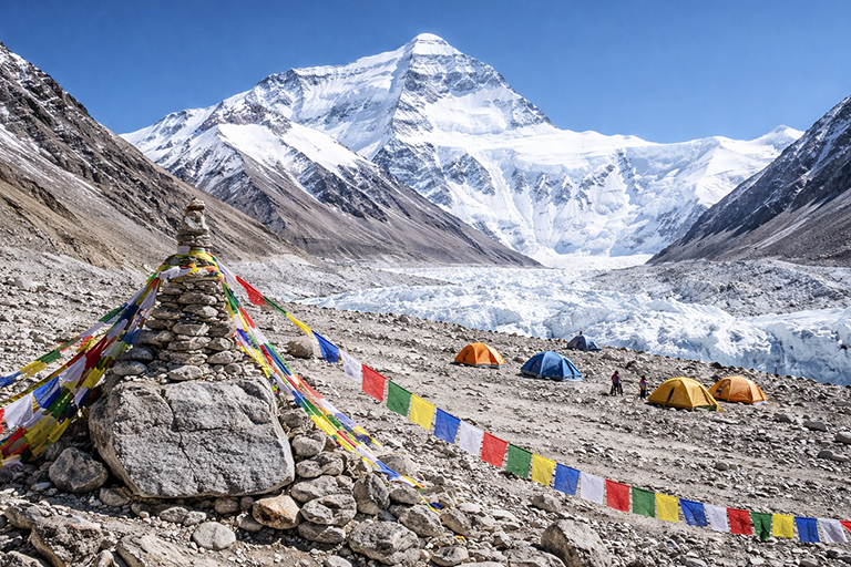 Everest Base Camp from Tibet Side