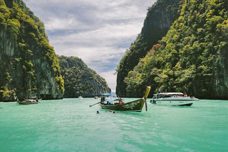 Boating at Vietnam