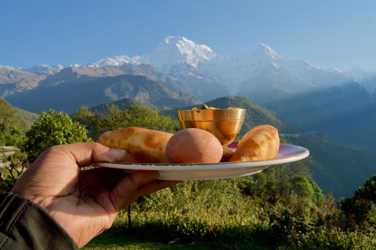 Breakfast at Ghandruk