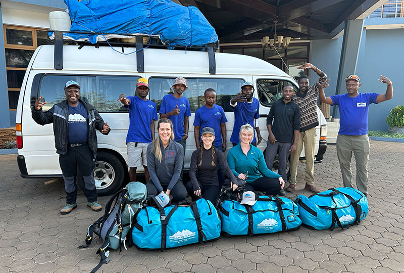 Getting ready for Kilimanjaro Climb