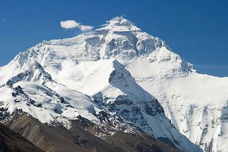 view of Lakpa Ri Mountain