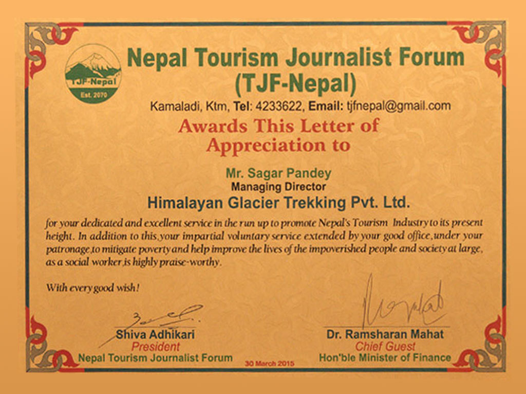 Nepal Tourism Journalist Forum