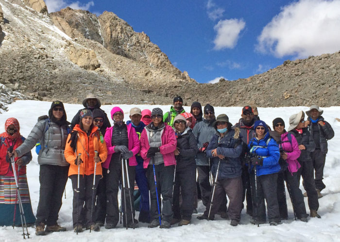 Himalayan Glacier Kailash Group doing kora