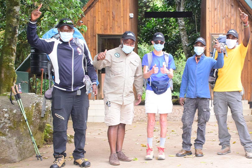 Successful climb to Kilimanjaro, Tanzania during the pandemic