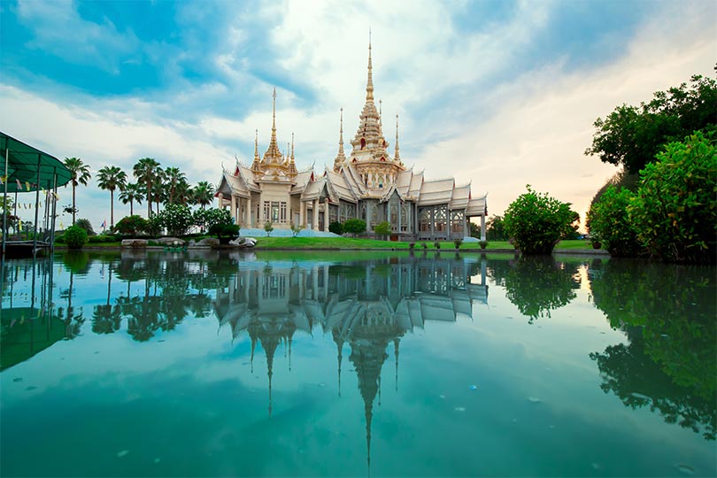The Grand Palace, Bangkok, Thailand is also open to vaccinated tourists