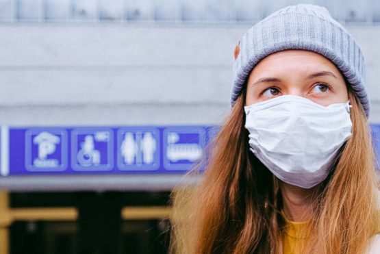 Traveling amid the ongoing COVID Pandemic Girl traveling during the pandemic