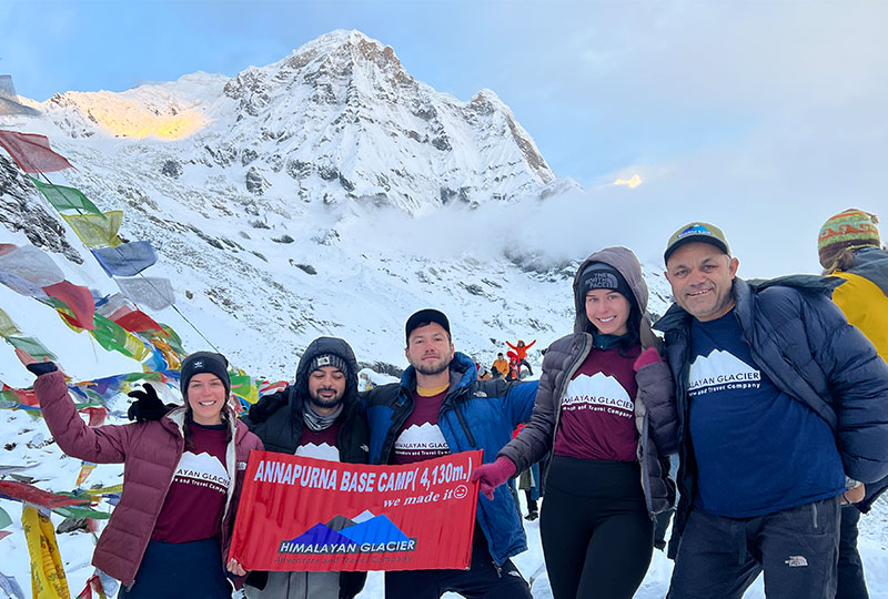 best weather at annapurna base camp