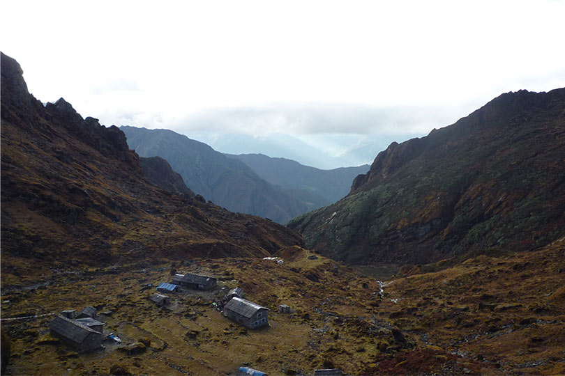Local Village along the way to Mera Peak Base Camp; climbing mera peak with all permit and fees