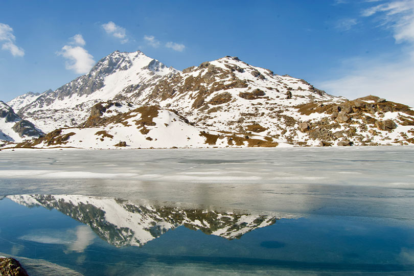 View of Gosainkunda Lake