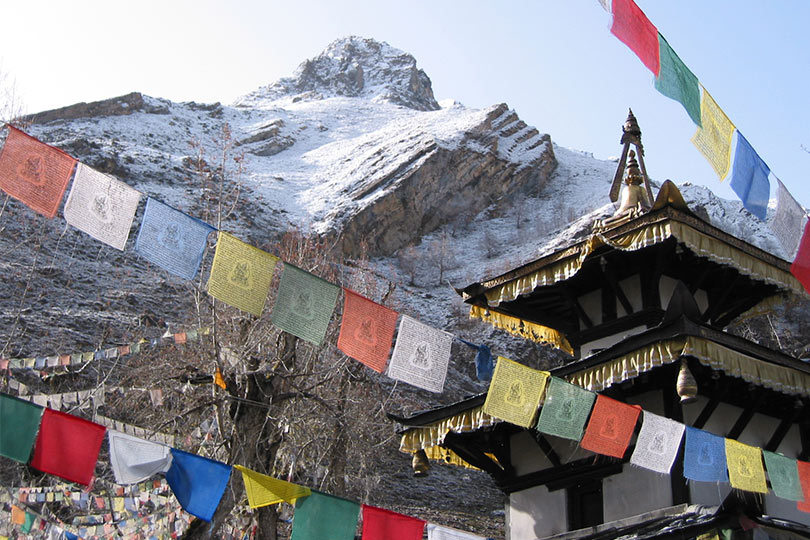Muktinath Temple - a stop during Lower Mustang Trek