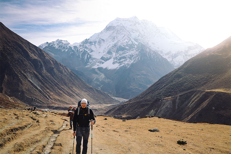 Trekking in the Manaslu Region During Spring