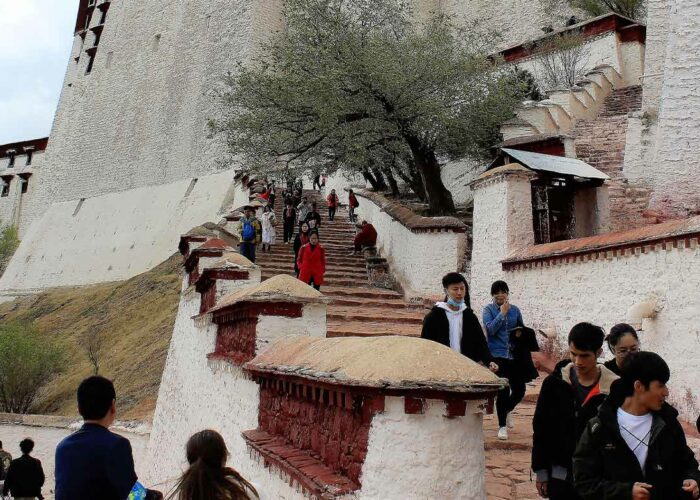 Photo taken during best time to travel tibet