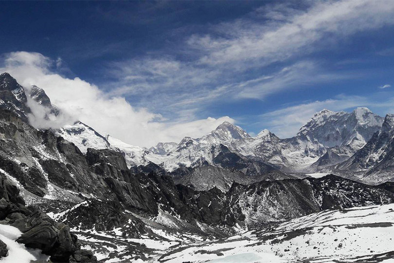 View from Kongma La Pass