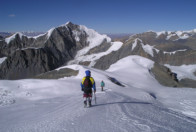 Chulu West, another 7 easiest mountain to climb in Nepal