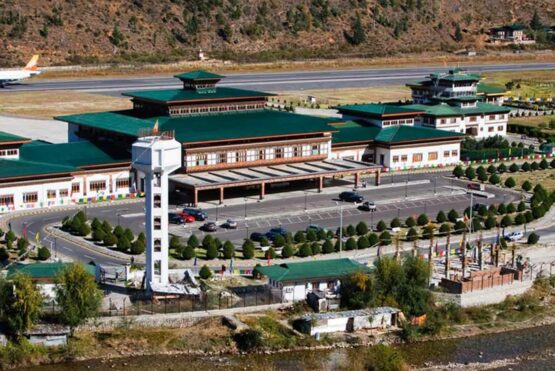 Bhutan lifts mandatory quarantine for incoming travelers. Paro-Airport-in-bhutan
