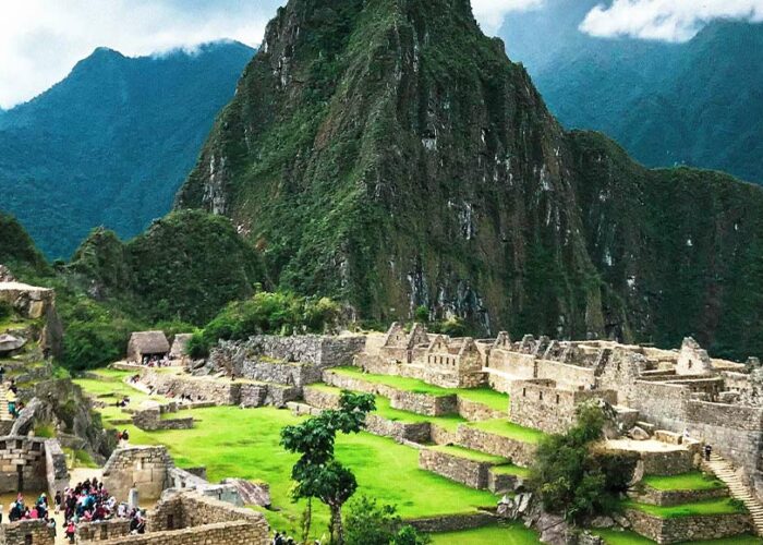 Photo taken during the best time to hike machu picchu