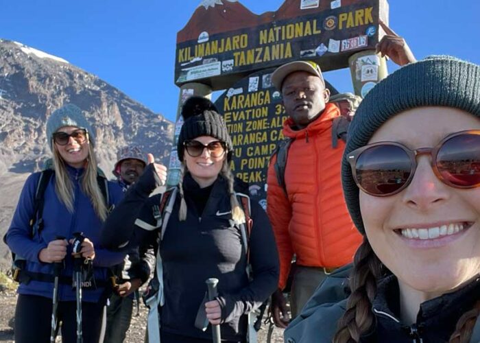 Himalayan Glacier Guests on their way to Mount Kilimanjaro