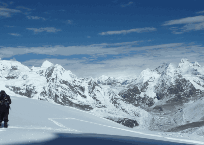 View from top of Mera Peak