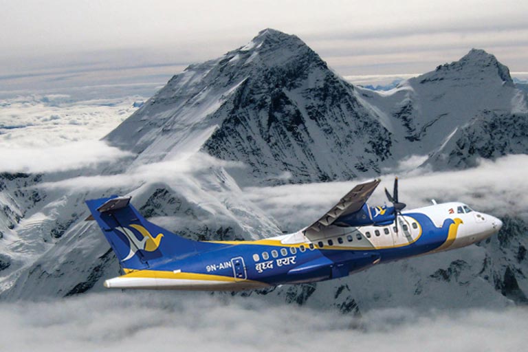 Mount Everest Mountain Flight