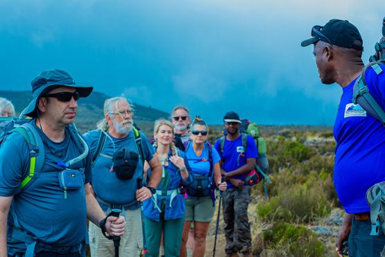 How Fit Do I Need to Be for Kilimanjaro? Himalayan Glacier Guide explaing about trail of Kilimanjaro climb